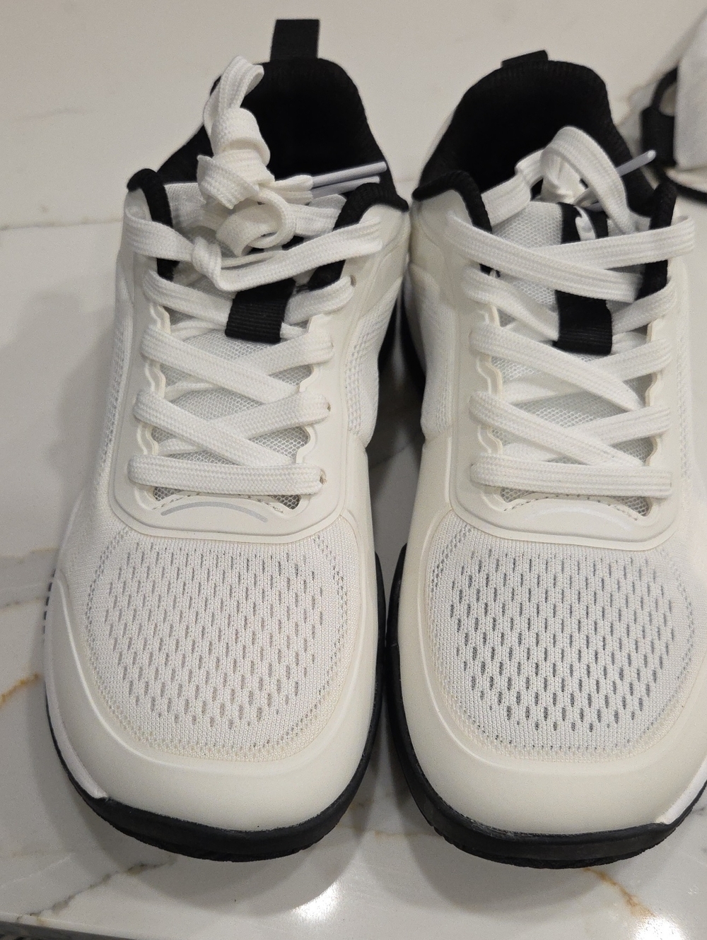 Unisex Cuurt Muux White Court Pickleball Tennis Shoes With Wide Toe Box